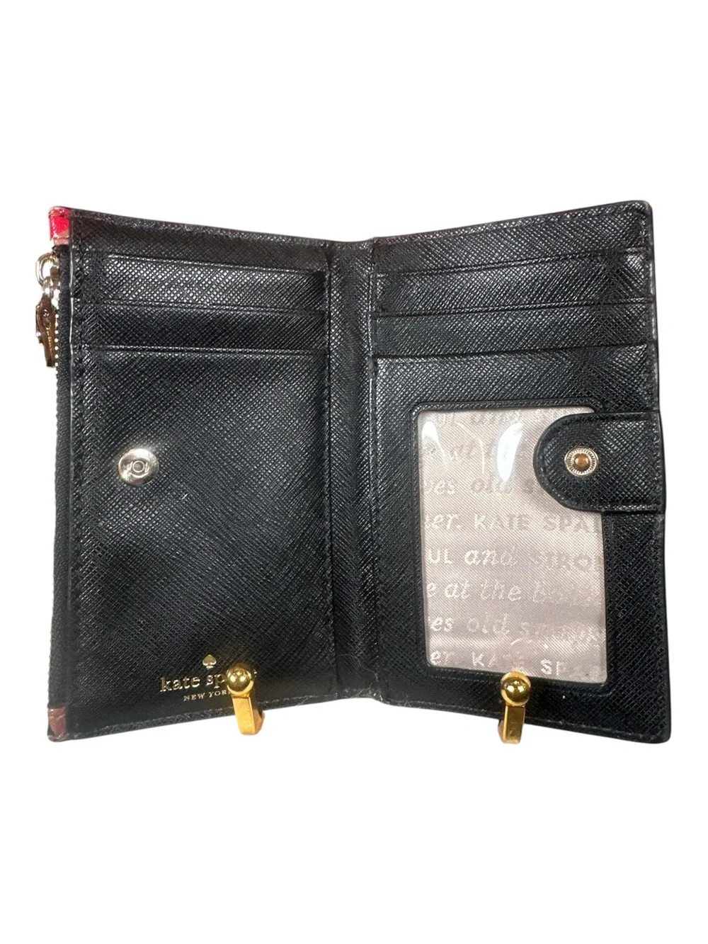 Kate Spade Poppy Field Bifold Compact Wallet